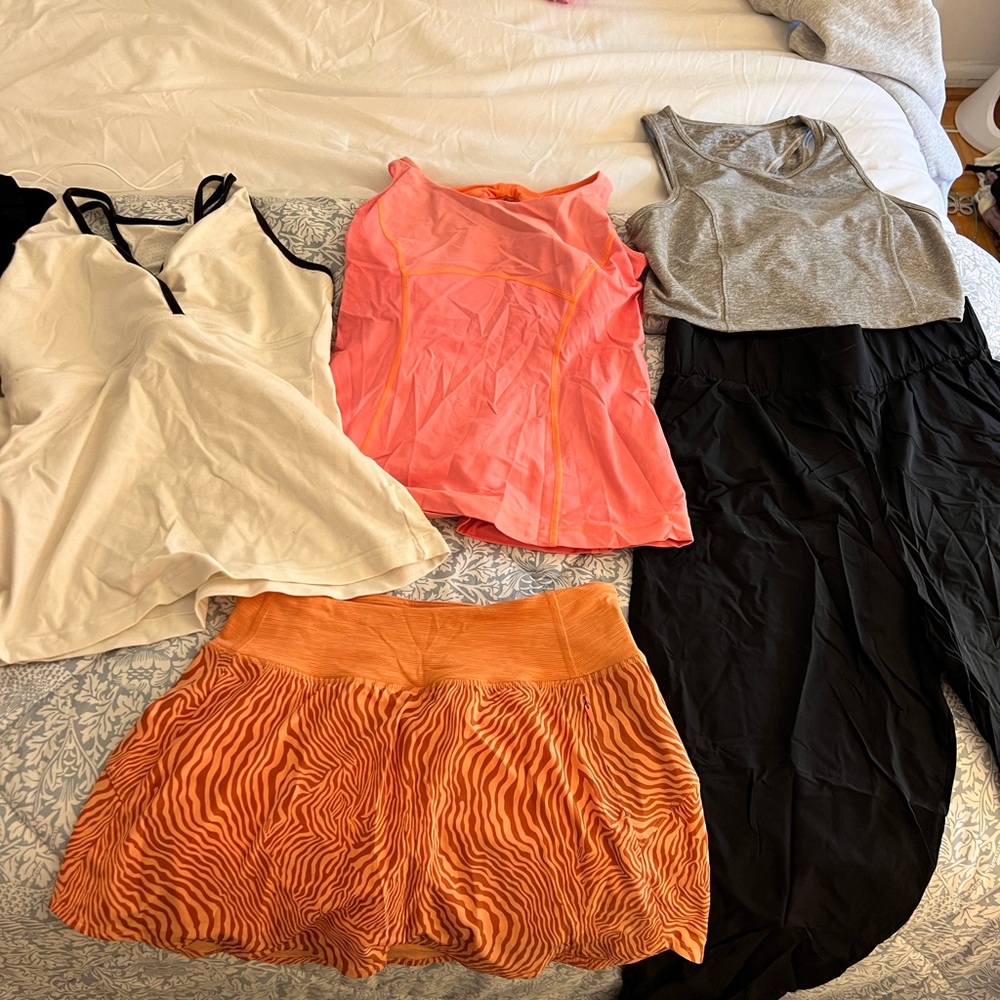 Athletic clothes bundle